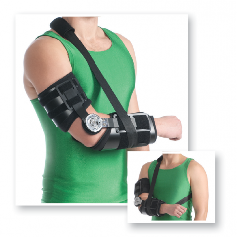 OPP1287 MULTI ORTHOSIS ROM ELBOW BRACE WITH ADJUSTABLE HINGES – Whiteley  AllCare