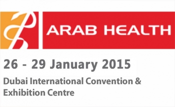 Dubai, UAE. 26-30 January 2015. Arab Health 2015